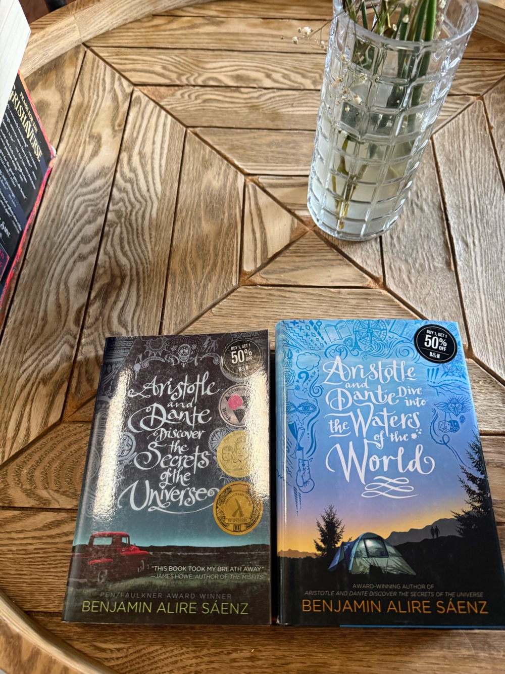 Aristotle and Dante Hardcover Book Set - Blue & Black Covers